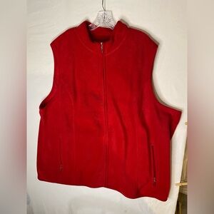 Karen Scott Red Vest